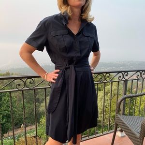 CYNTHIA STEFFE Maya Shirtdress - Navy